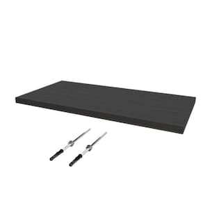 Prateleira Firenze Sup. Invisivel 100X20Cm Nerello - Dicarlo