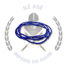 Guia De Missanga Chinesa - Azul Escuro