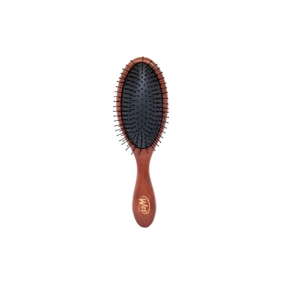 Escova De Cabelo Wet Brush Natural Marrom Médio