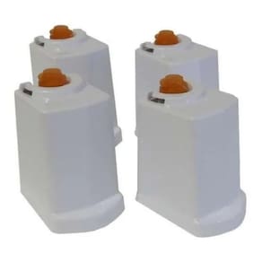 Kit 4 pés branco fogão consul w10402555 erva doce facilite