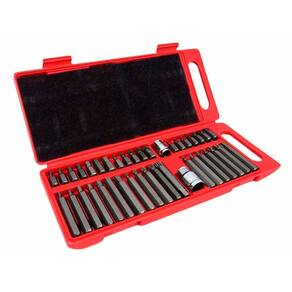 Jogo de bits allen multidentada torx 40 peças