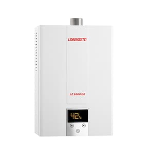 Aquecedor a gas branco lz 2000de-b glp lorenzetti