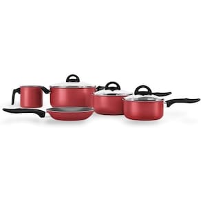 Jogo de Panelas Brinox Antiaderente Pro-Flon 5 Peças Chilli