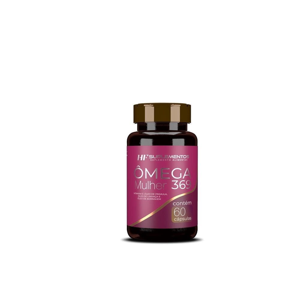 Omega 3 6 9 Mulher 60Caps Hf Suplementos