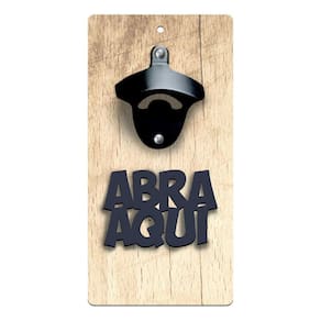 Abridor Garrafa Decorativo Parede Mdf Cerveja Tampinha