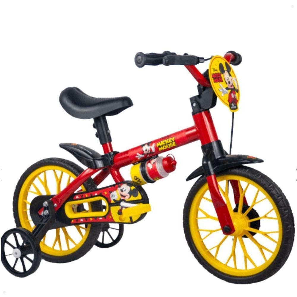 Bicicleta Masculins Aro 12 Marca Nathor Modelo Mickey