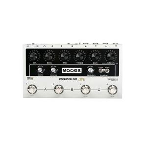Pedal multi preamp live mooer para guitarra m999