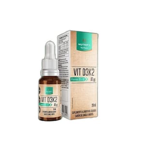 Kit 2X: Vitamina D3K2 Líquida Nutrify 20Ml