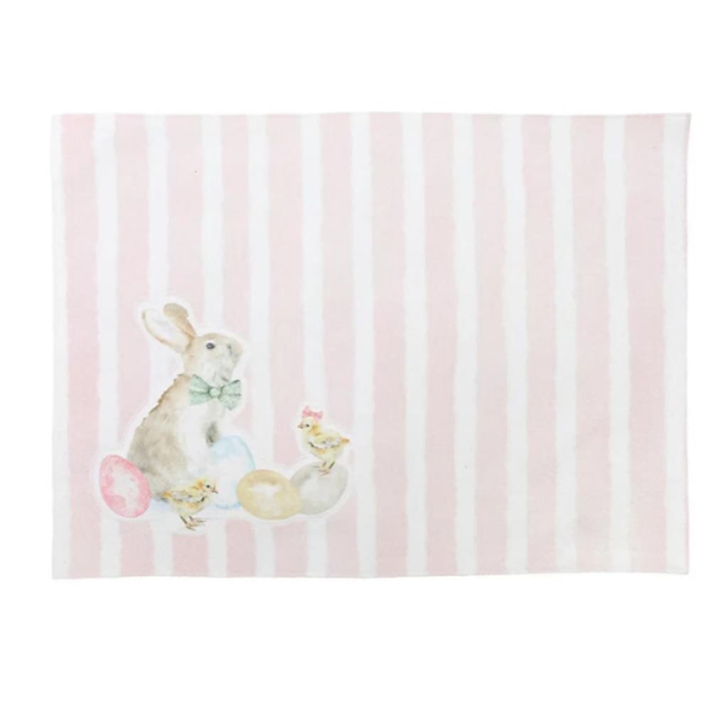 Jogo Americano De Páscoa Listrado 1018554 1UN Cromus