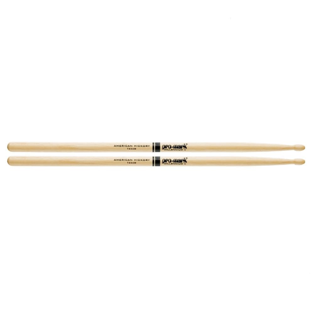 Par De Baqueta 5a American Hickory Promark Tx5aw