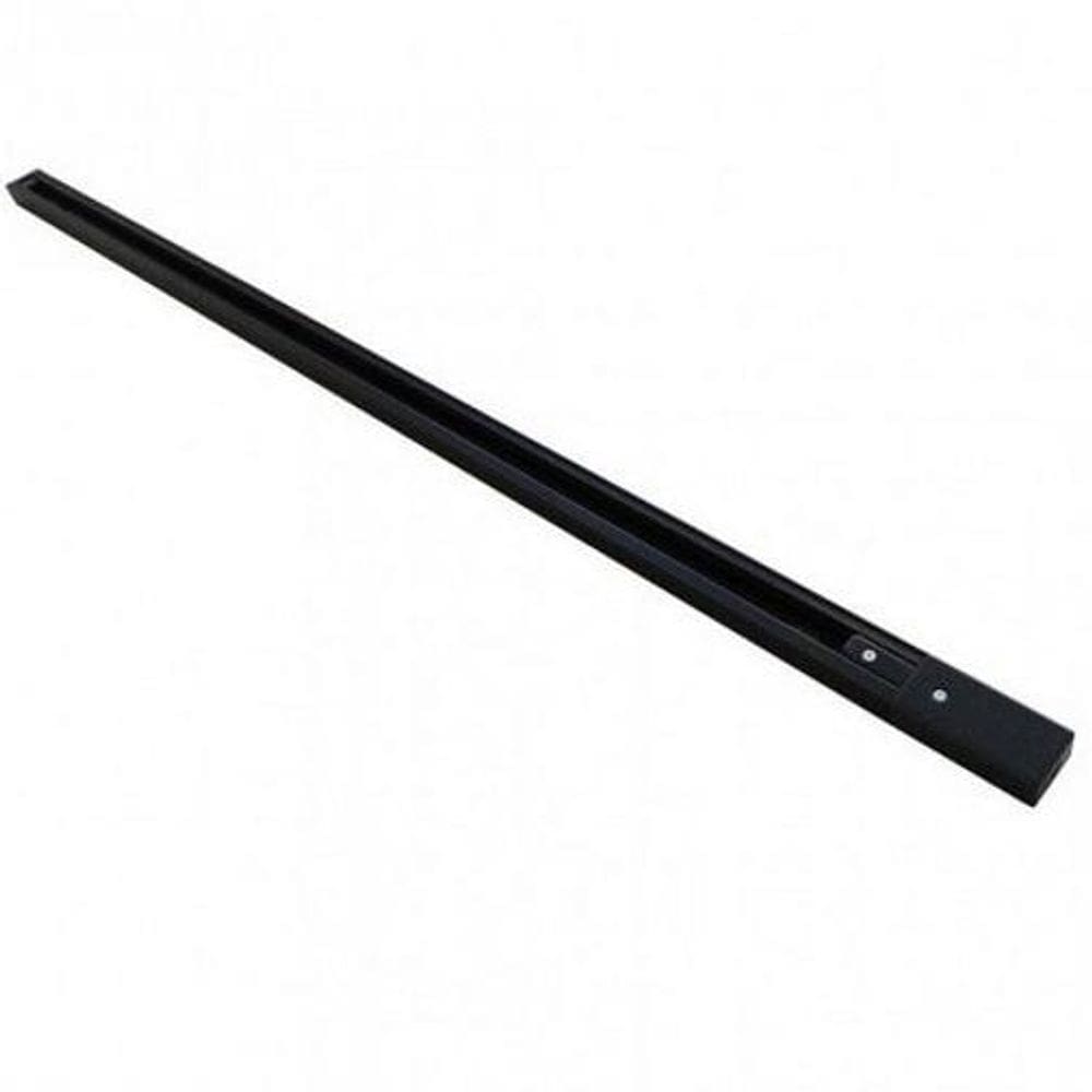 Trilho eletrificado 1m preto - jng