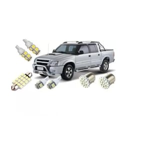 Kit completo lâmpadas leds s10 blazer 95 96 97 98 99 2000