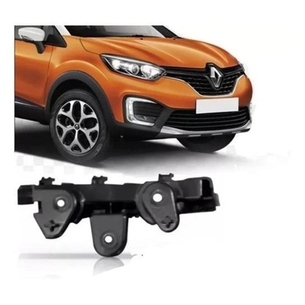 Guia suporte parachoque dianteiro captur 2017 a 2020 direito