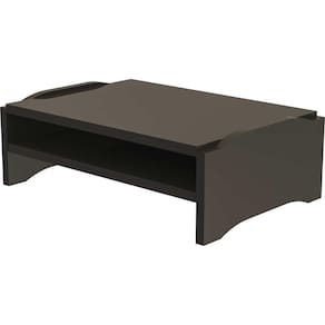 Suporte monitor 2 gavetas preto - stalo