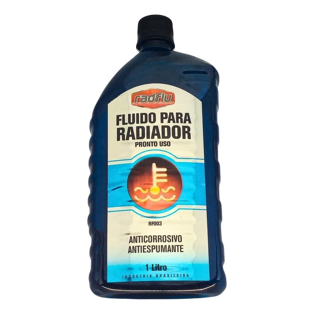 Aditivo Fluido Radiador Protetor Pronto Uso Azul 1 Litro 1L