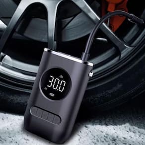 Calibrador De Pneu Recarregável Para Carro E Moto
