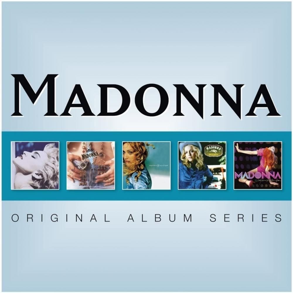 Cd madonna -  album series  5 cds