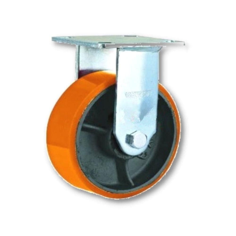 Rodizio Fixo Carga Pesada 5 Pol. Com Rolamento 400 Kg