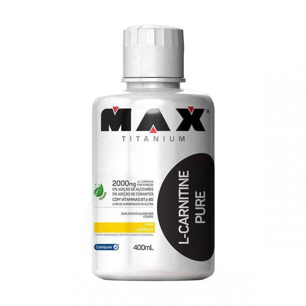 L-carnitine pure 400ml max titanium