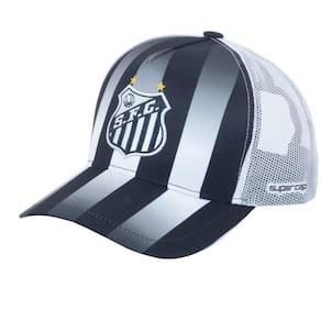 Boné Santos Supercap Trucker Bordado Frontal Masculino