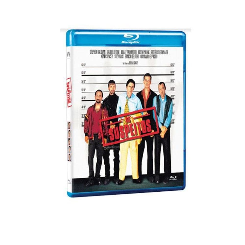 Blu-ray os suspeitos - bryan singer - kevin spacey