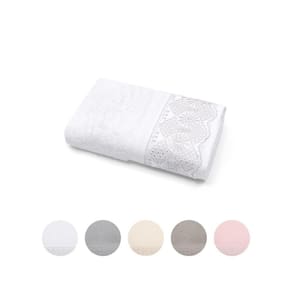 Toalha De Banho Buettner Renda 81X150 Algodão Egípcio Roma