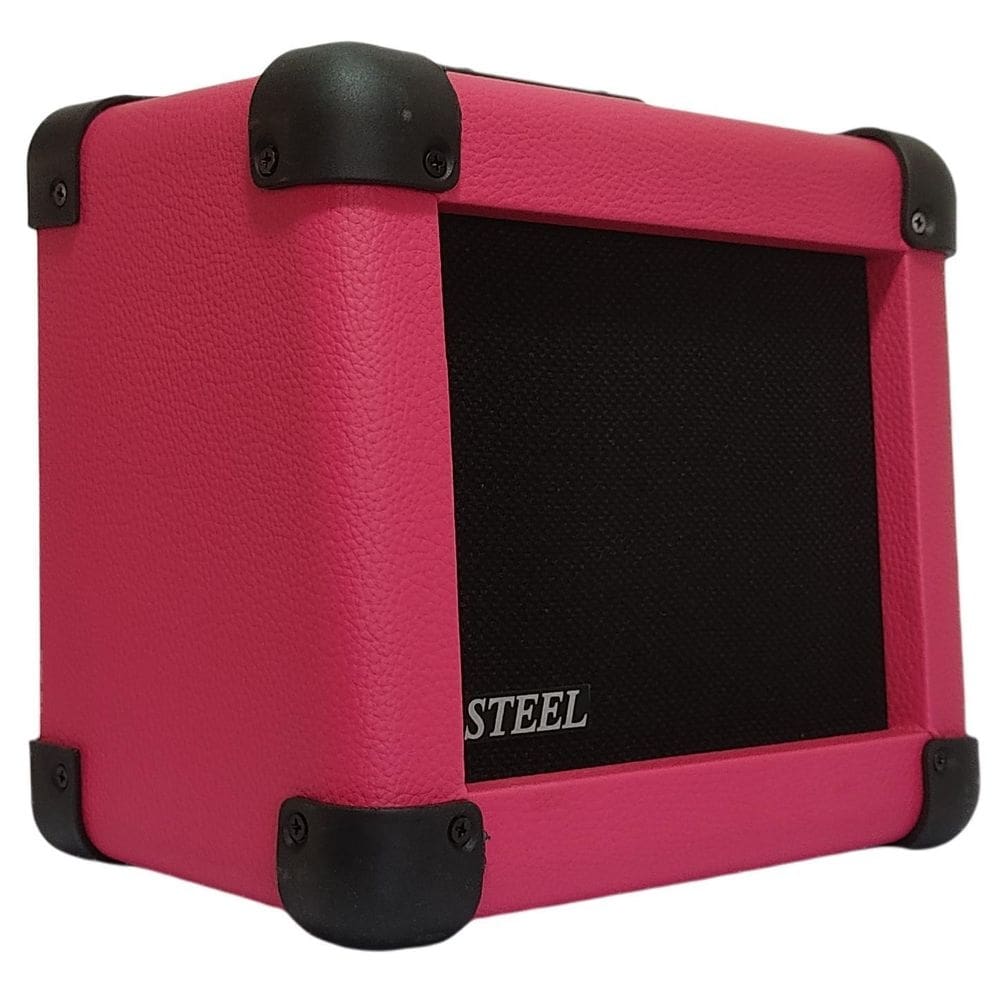 Amplificador De Guitarra Cubo Steel 20Gt 6 Pol. 15W Rms Rosa