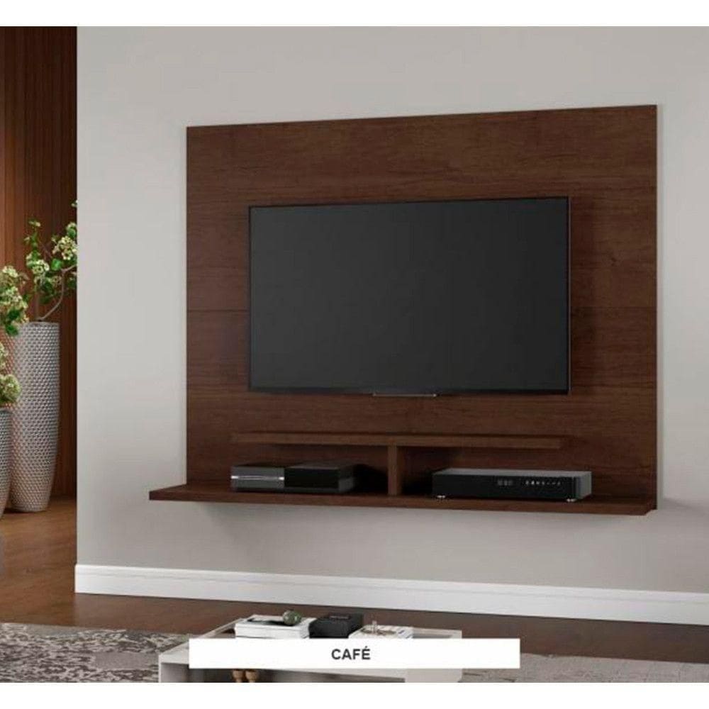 Painel Sion Para Tvs Até 55 Polegadas Candian Café