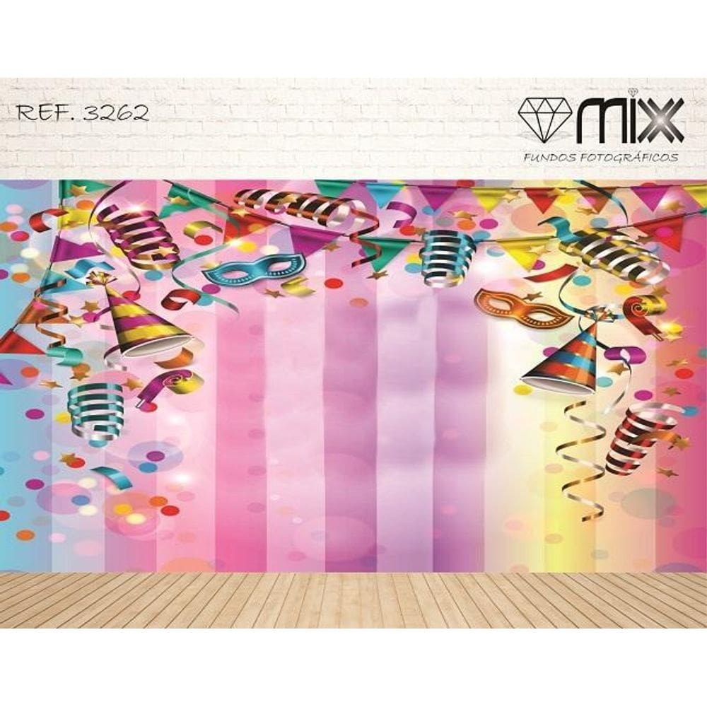 Fundo Fotográfico Cenário Carnaval - 500X300