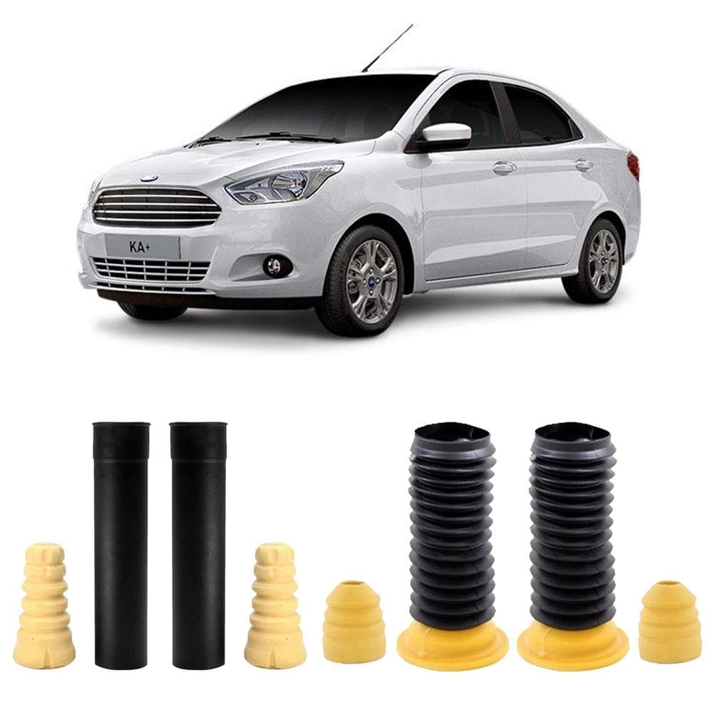 Kit batente coifa dianteiro traseiro new ka + 2018 2019 2020