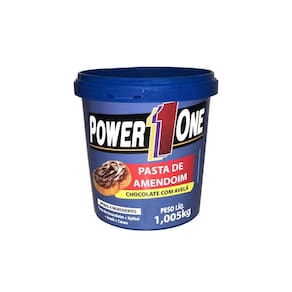 Pasta de amendoim chocolate com avelã 1kg power one