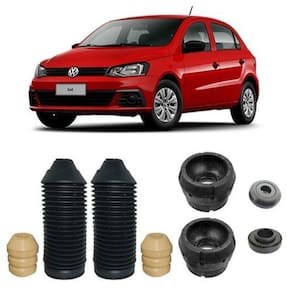 Kit coxim batente dianteiro gol g6 2013 2014 2015 2016 17