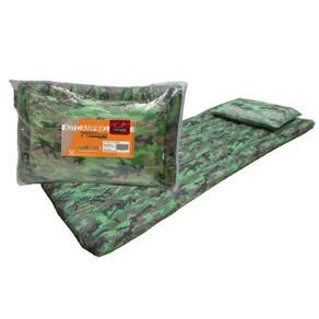 Kit camping colchonete travesseiro com bolsa para carregar