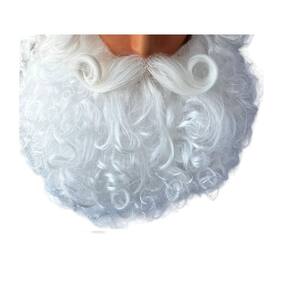 Kit Barba Bigode Papai Noel Realista Luxo O Mais Realista