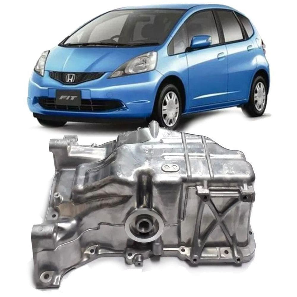 Carter de oleo do motor honda fit e city 1.4 1.5 2009 à 2014
