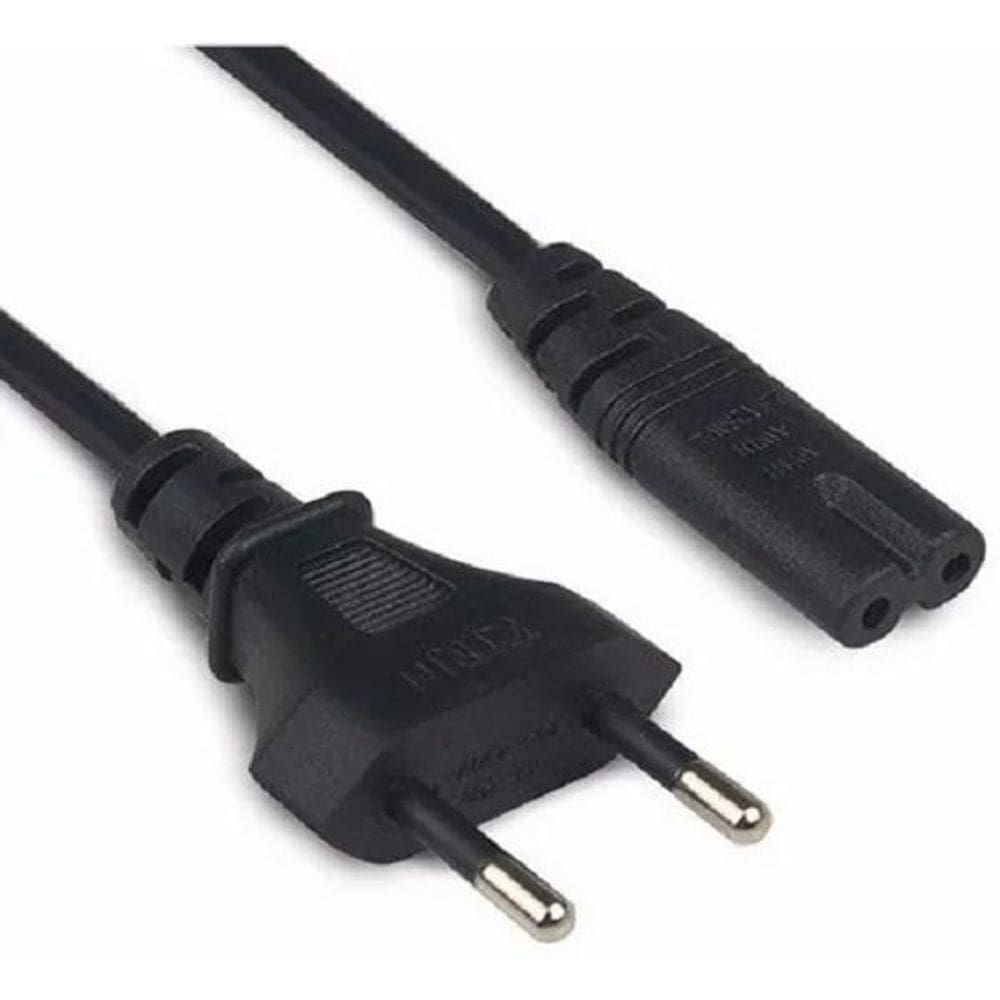 Cabo forca preto 3,00 mts para notebook chip sce