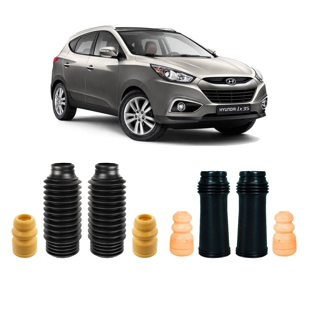 Kit batente coifa dianteiro traseiro ix35 2016 2017 2018 19