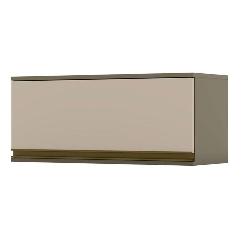 Armário Aéreo Connect 1 Porta Basculante 80 cm Duna Cristal – Henn