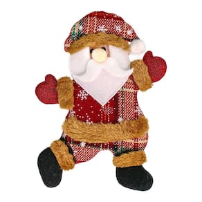 Kit 10 Bonecos de Natal Papai Noel Nevado