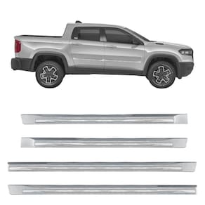 Friso Lateral Novo Rampage 2025 Prata Billet