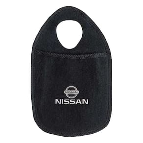 Porta lixo automotivo carpete com logo bordado nissan