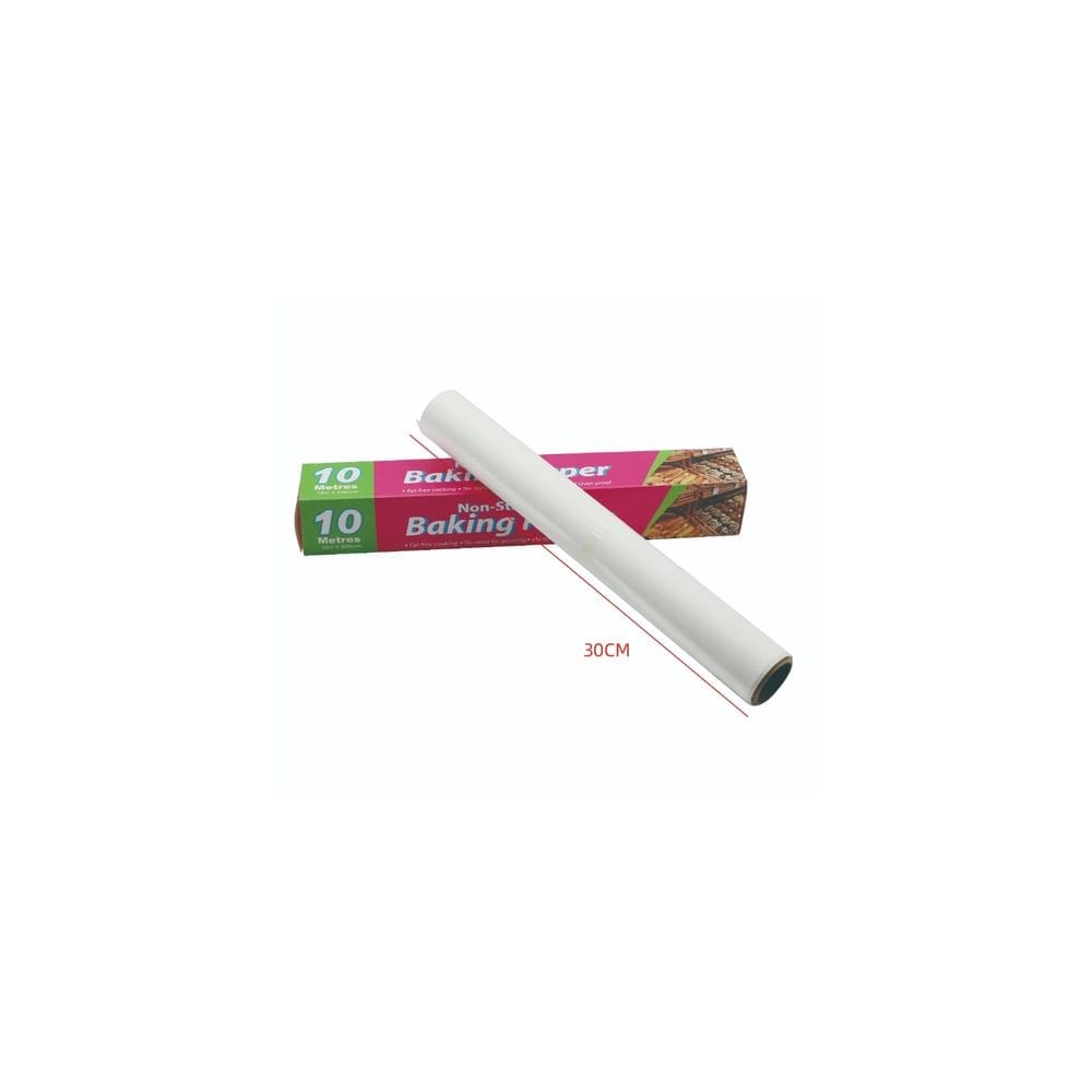 Rolo de papel de manteiga de 10 m, pastelaria, cozinha, cozimento, resistente a 230° C