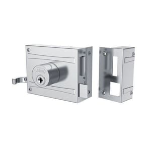 Fechadura De Portão Sobrepor 1701/100 Inox 304 Tetra Chave