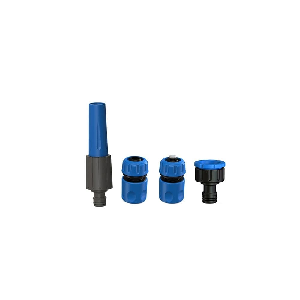 Kit de bicos de mangueira de jardim com adaptadores e conexões