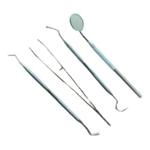 Kit extrator de tártaro espelho sonda pinça-limpeza