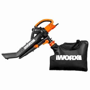Soprador aspirador triturador elétrico 1500w 127v worx
