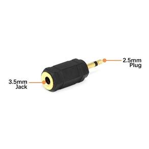 Cabo extensão p2 trs 3.5mm estéreo adaptador p1 tr 2.5mm 5