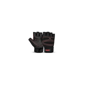 Luvas de levantamento de peso Allikes, antiderrapantes, Open Finger A-109