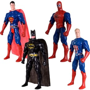 Quarteto Brinquedos Articulaveís Liga Da Justiça Vingadores