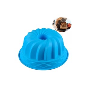 Molde de silicone para bolo Bundt ou bolo de confeitaria